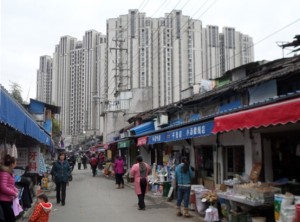 New apartment blocks, Dinghaiqiao, December 2014, photo: Melissa Butcher