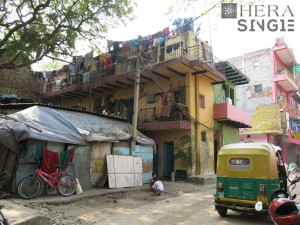 Bright colours and street art liven up Hauz Khas Village’s last remaining residential area 