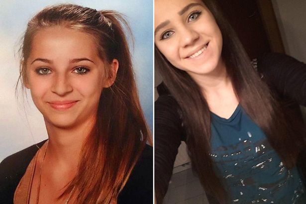 Fig. 5: Austrian teens Samra Kesinovic and Sabina Selimovic. Samra was beaten to death while Sabina is missing.