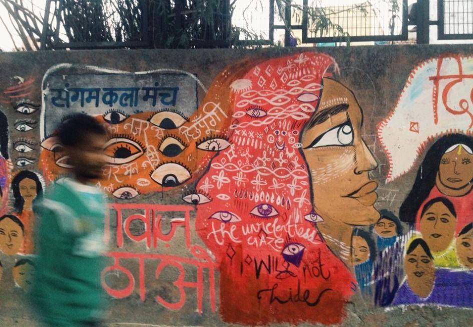 Delhi: ”Look at me with your heart, not your eyes”