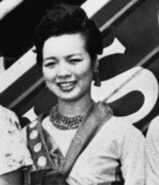 Image via The Atlantic; Mihija Sohn, Miss Korea 1960